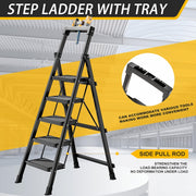 heavy duty step ladder platform folding step stool