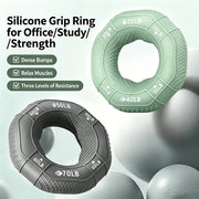 hexagonal silicone grip strengthener finger