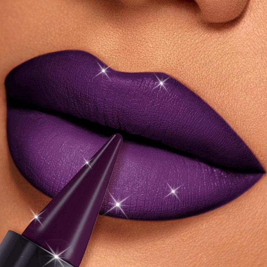 lasting purple lipstick high lasting