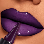 lasting purple lipstick high lasting