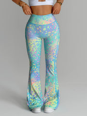 womens high waisted tummy control lifting yoga pants
