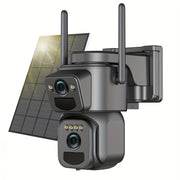 ip66 waterproof 10x degree low power cctv solar