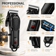 rechargeable electric grooming kit an lcd battery