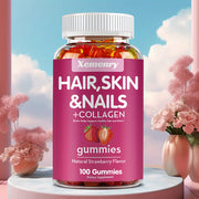hair skin nails collagen biotin vitamin c e