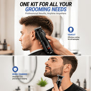 rechargeable electric grooming kit an lcd battery