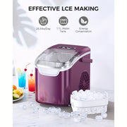 ice maker machine 8 ice cubes in 6 26lb day ice 2 sizes