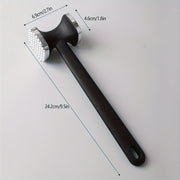 stainless steel meat hammer serrated edge ergonomic kitchen