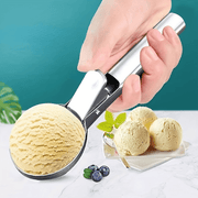 heavy duty stainless steel ice cream scoop trigger ideal ice