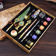 halloween gifts vintage pen set calligraphy painting