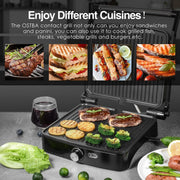 grill indoor sandwich maker temperature