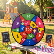 large size foldable board sticky ball game set 12pcs