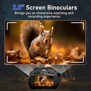 infrared binoculars 1080p video 2 8 ips screen