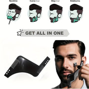 set 2 mens beard styling templates 2025 edition precise