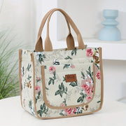 new tote bag made floral print fabric durable