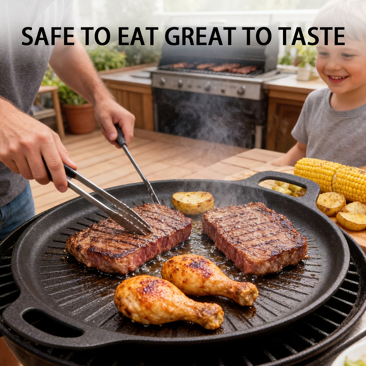non stick frying brush bbq griddle pan heat oil