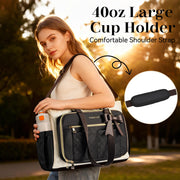 women tsa laptop tote bag compatible