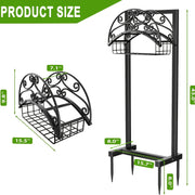 metal garden hose holder outdoor water hose holder hose reel