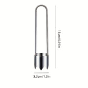 stainless steel fruit vegetable corer red sweet pepper seed