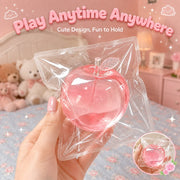 new transparent pink stress toy ultra soft