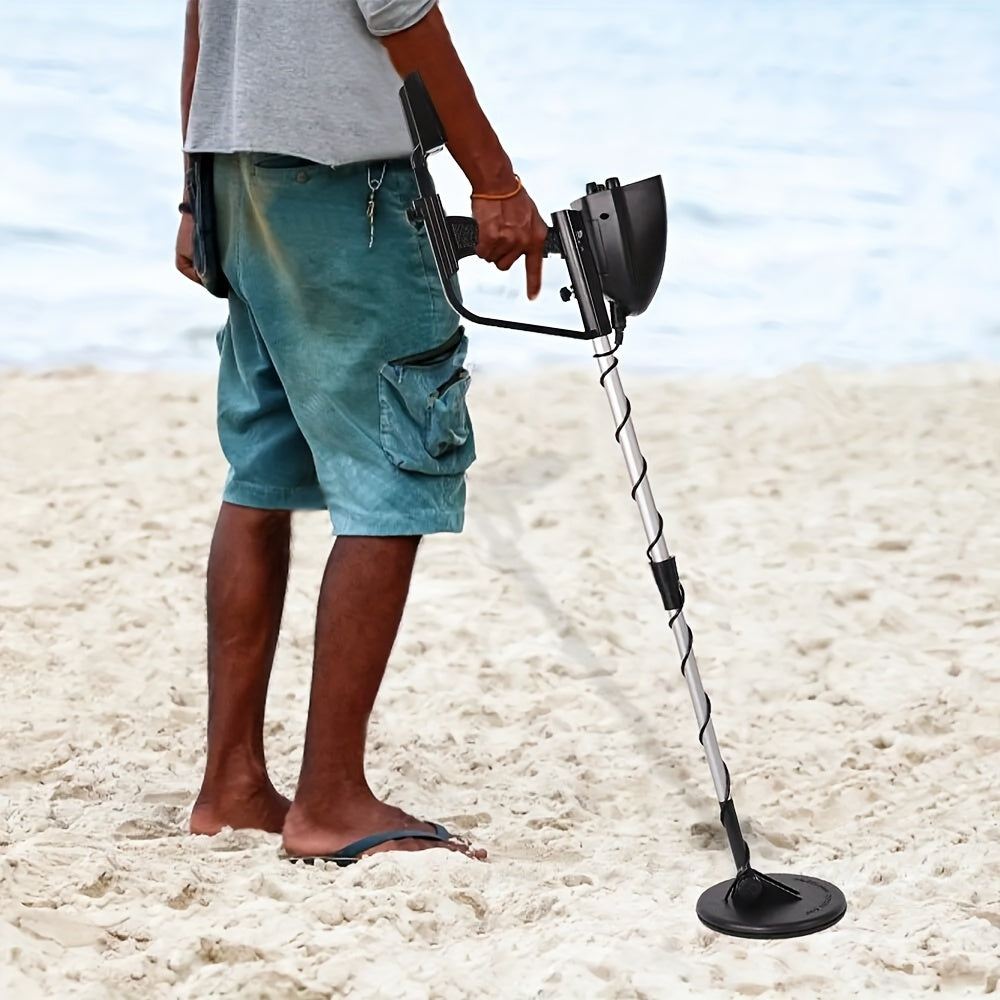 lcd metal detectors golden digger deep sensitive coil