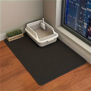 ultra large double layer eva cat litter mat set 1pc