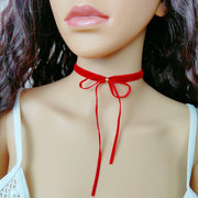 romantic large rose flower necklaces a wide