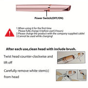 portable electric eyebrow trimmer 5