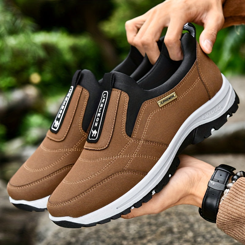 mens low top sneakers slip letter athletic