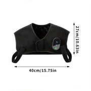 usb powered portable shoulder massager heating vibration 3