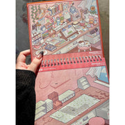 gothic style new version 13 0 sticker book mini scene