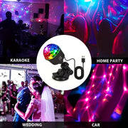 new disco light dj party light 7 lighting usb powered