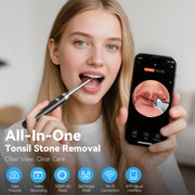 tonsil stone remover camera 1080p hd visual removal