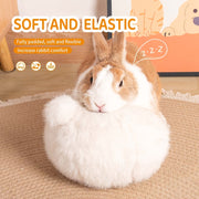 rabbit soothing plush chewable rabbits cage