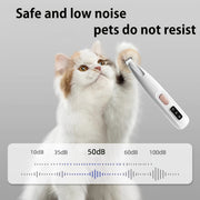 1 pet grooming electric clipper usb rechargeable led light