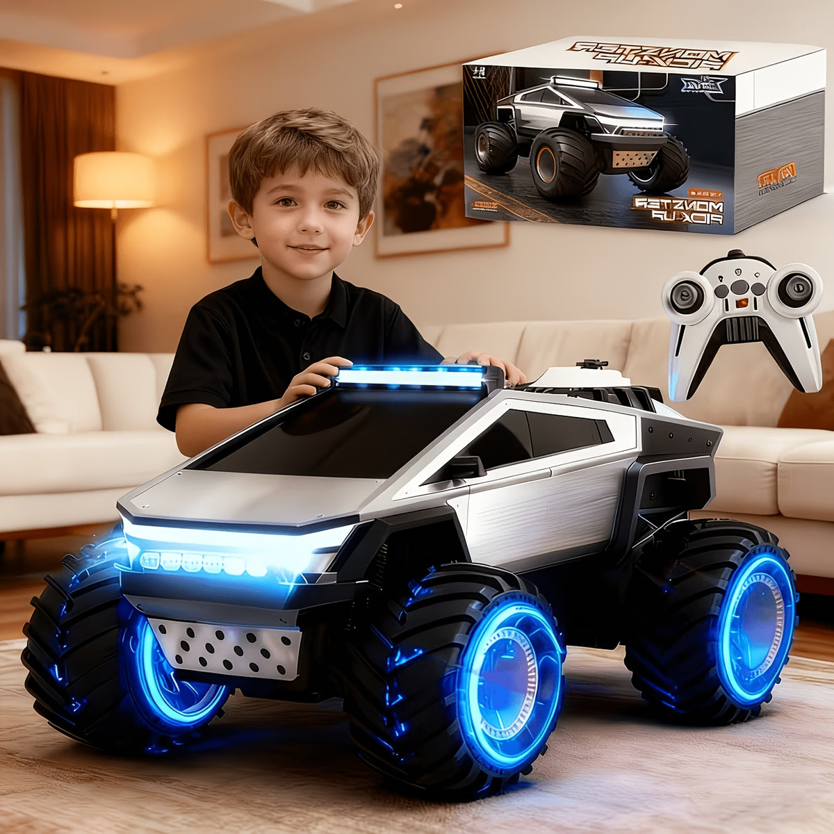 truck toy 2 4ghz 4wd terrain truck toy