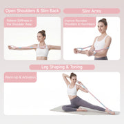 high single loop pilates band skin