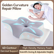 wkeff almohada cervical para cuello pillows sleeping