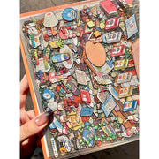 gothic style new version 13 0 sticker book mini scene