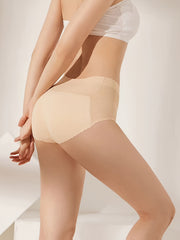 womens lifting panties pads peach