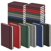 set 6 pu leather bound journals featuring 160 pages