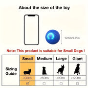 interactive bouncing dog toy ball gravity activated active