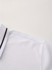 mens fashion long sleeve shirt casual golf wear
