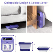 foldable spa heating
