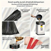 thickened leak proof odor proof drawstring garbage bags tear