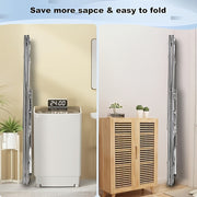 foldable clothes drying rack suitable indoor outdoor use