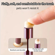 pet deep care kit tear stain brush double