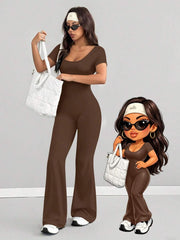 womens jumpsuit fit neck casual fashionable