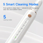 rechargeable tooth cleaner 5 speed ipx6 splash