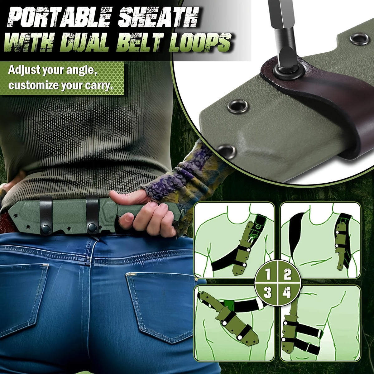 fixed blade knife sharp outdoor knife sheath camping