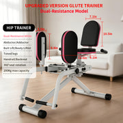 in 1 dual band glute trainer hip